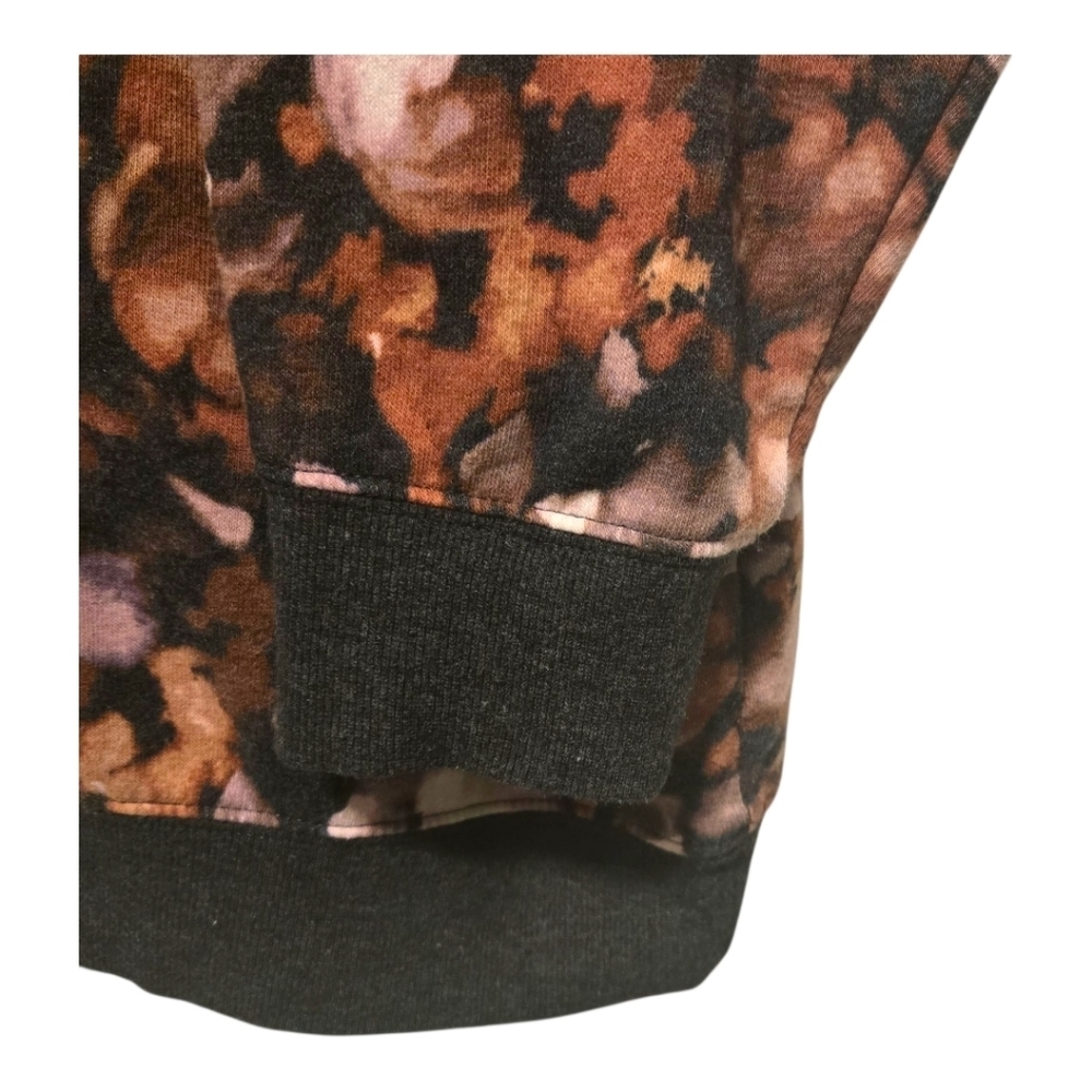 Torrid Floral Long Sleeve Crew Neck Pullover Sweater Size 3 - Picture 3 of 7